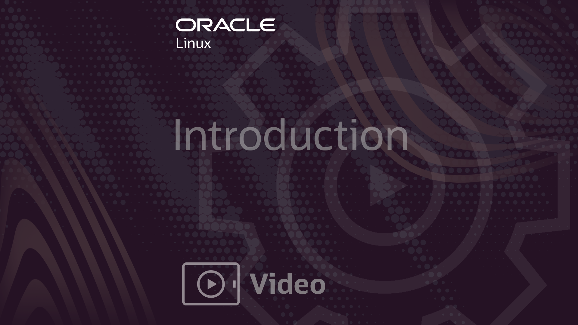 Install Oracle Linux · Oracle Linux Training Station